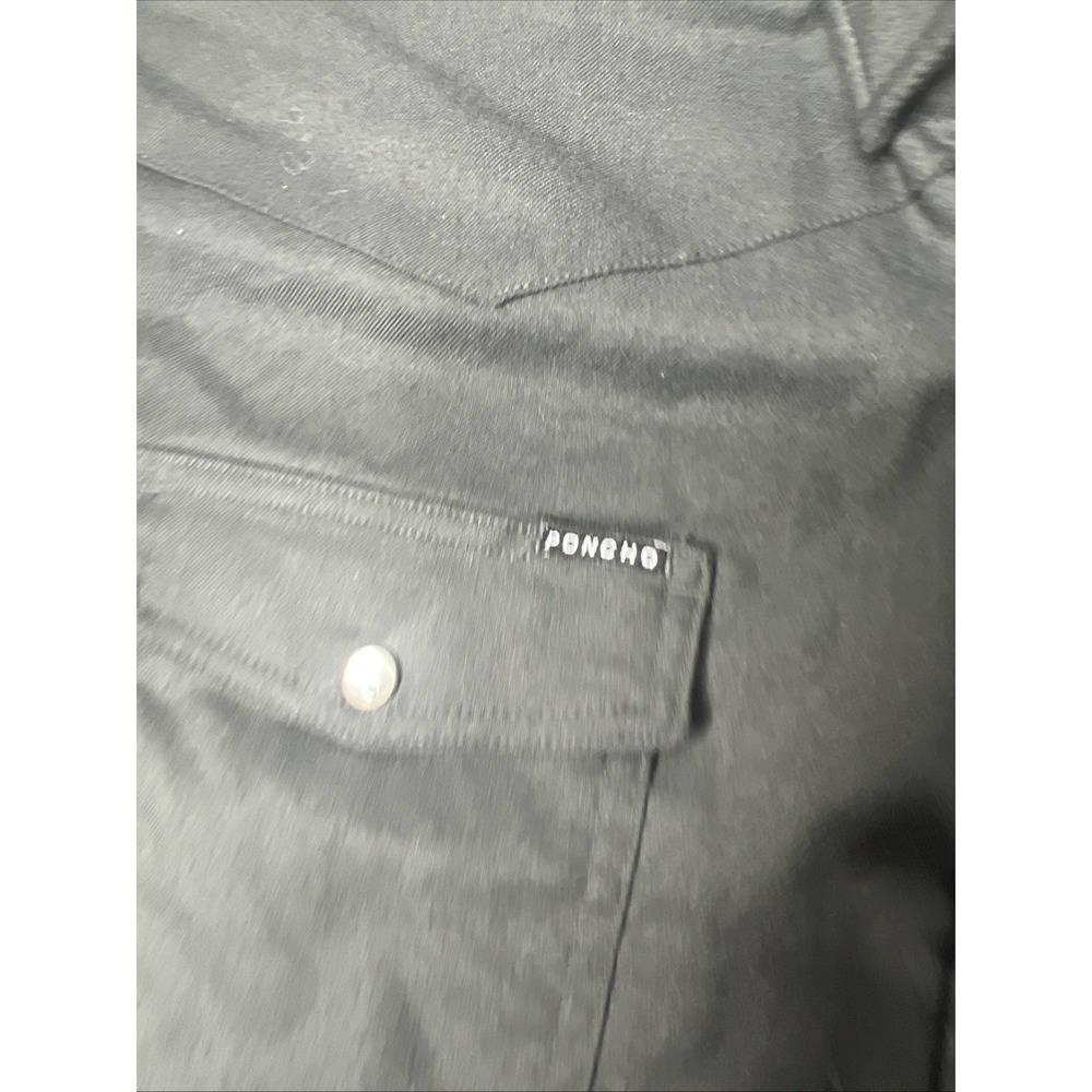 Poncho Shirt Mens XXL Piedras Negras Pearl Snap Western Regular Fit Performance - Picture 11 of 12